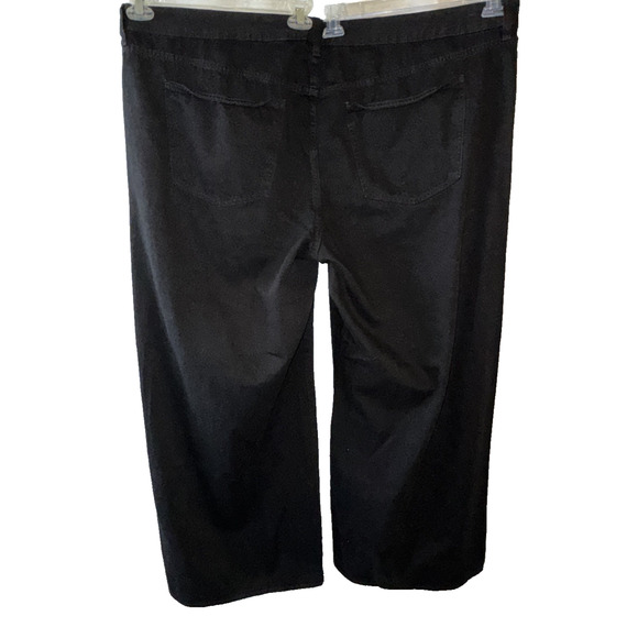 Universal Thread Mid-Rise Super Wide Leg Black Jeans Size 26 - Picture 8 of 14